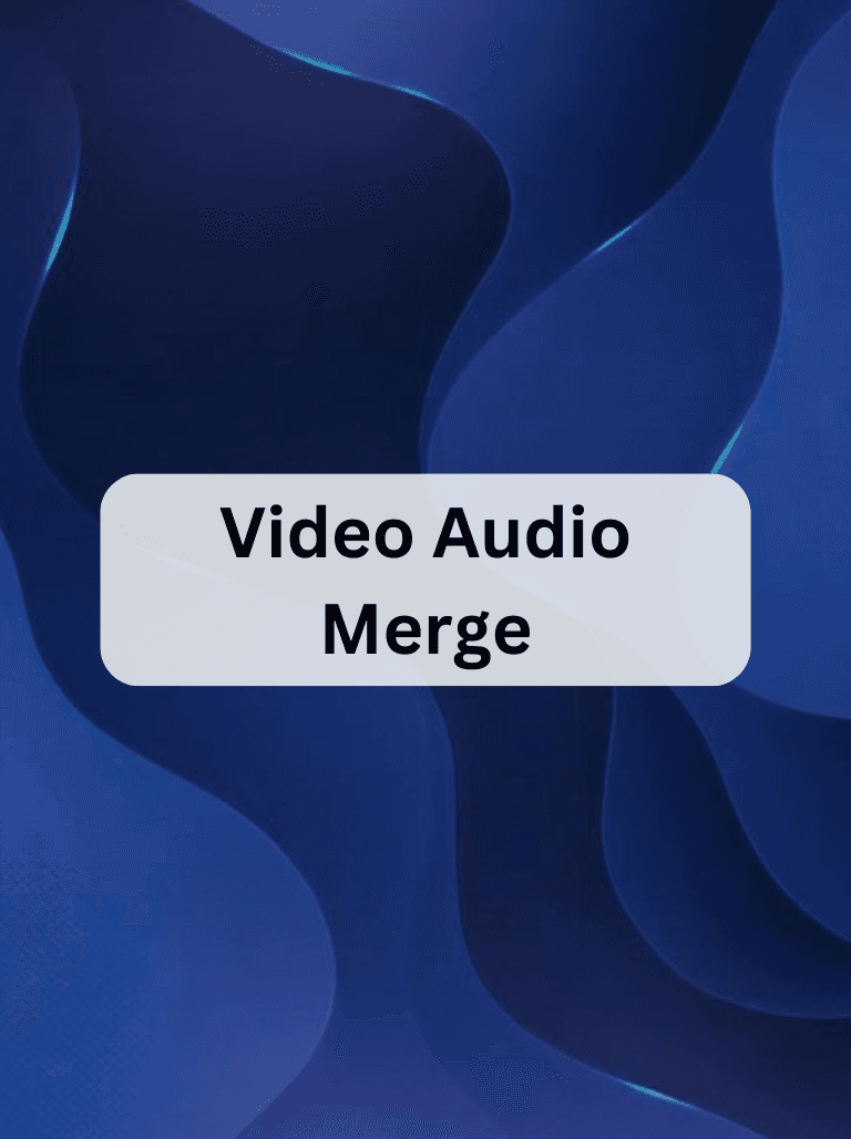 Video Audio Merge